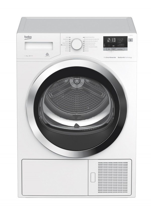 ASCIUGATRICE BEKO DRY733CI 7 KG CARICO FRONTALE POMPA DI CALORE PROSMART INVERTER 16 PROGRAMMI LIBERA INSTALLAZIONE CLASSE A+++