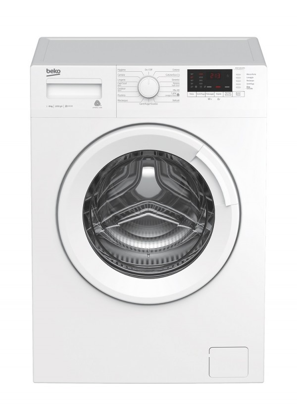 LAVATRICE BEKO WS6T12EU32W 6 KG SLIM 1200 GIRI CARICO FRONTALE 15 PROGRAMMI PARTENZA RITARDATA LIBERA INSTALLAZIONE CLASSE A+++