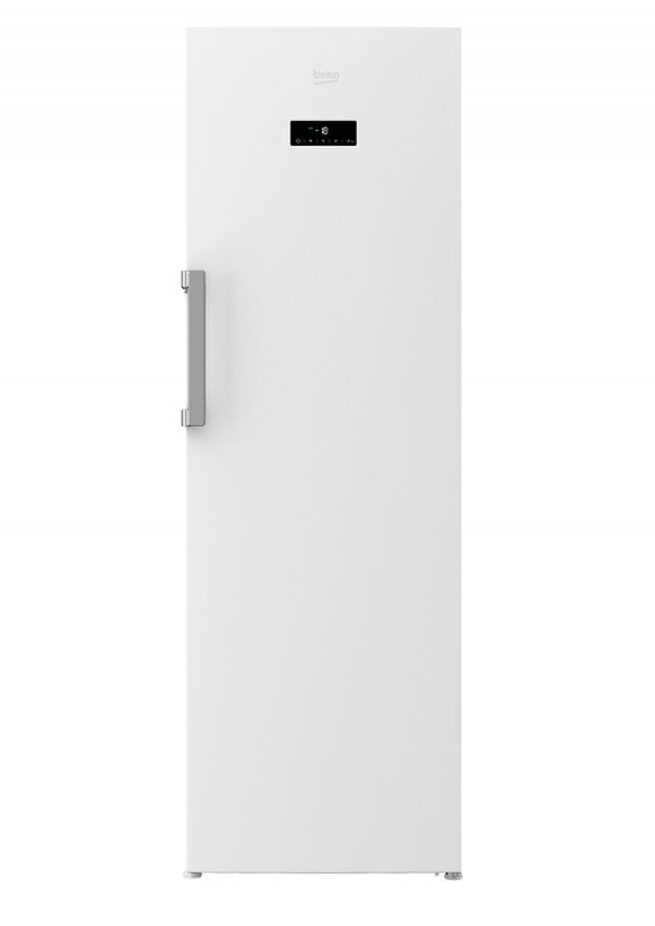 CONGELATORE VERTICALE BEKO RFNE312E23W MONOPORTA 60 CM 277L TOTAL NO FROST LIBERA INSTALLAZIONE BIANCO CLASSE A+