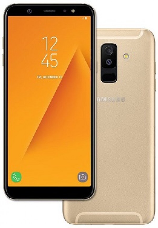 SMARTPHONE SAMSUNG GALAXY A6 PLUS SM A605F 32 GB OCTA CORE 6" SUPER AMOLED 16 + 5 MP 4G LTE WIFI BLUETOOTH ANDROID GOLD