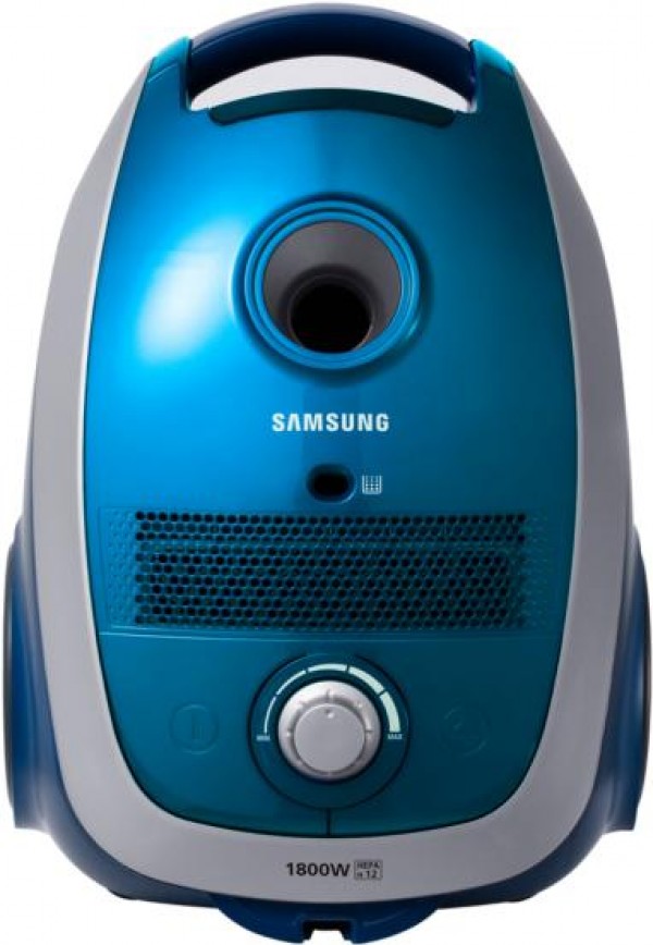 ASPIRAPOLVERE SAMSUNG SC6145 1800 W CON SACCO A TRAINO BLU