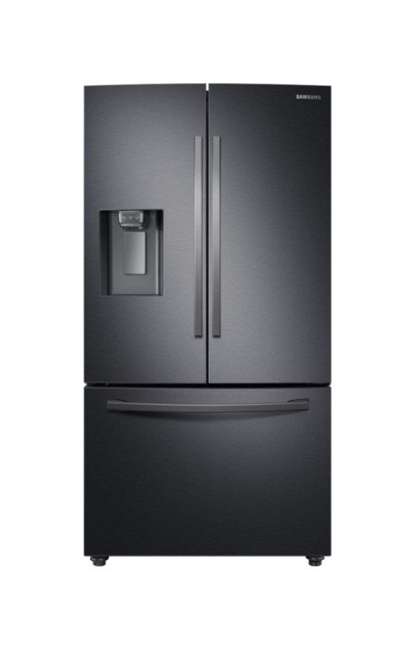 FRIGORIFERO SAMSUNG SIDE BY SIDE FRENCH DOOR RF23R62E3B1 90 CM 630 L NERO DISPENSER ACQUA E GHIACCIO NO FROST LIBERA INSTALLAZIONE CLASSE F