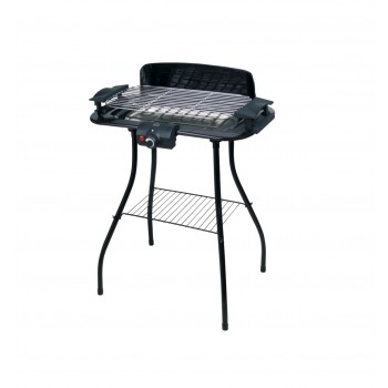 BARBECUE ELETTRICO DCG BQS2497 CON STAND 2000W TEMPERATURA REGOLABILE NERO