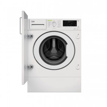 LAVASCIUGA (ASCIUGATRICE / LAVATRICE / LAVA E ASCIUGA) BEKO HITV 8736B0 HT 8 + 5 KG INCASSO 1400 GIRI CARICO FRONTALE PROSMART INVERTER 15 PROGRAMMI BLUETOOTH CLASSE D