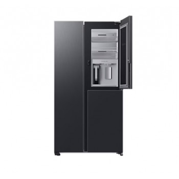 FRIGORIFERO SAMSUNG SIDE BY SIDE RH69B8940B1 645 L NO FROST PREMIUM DISPENSER BEVERAGE CENTER DIGITAL INVERTER NERO LIBERA INSTALLAZIONE CLASSE F