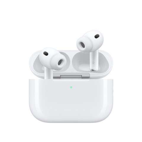 CUFFIE / AURICOLARI AIRPODS PRO 3 APPLE CANCELLAZIONE ATTIVA DEL RUMORE CUSTODIA DI RICARICA MAGSAFE USB‑C WIRELESS BLUETOOTH BIANCO