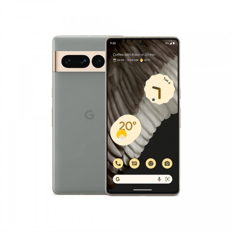 SMARTPHONE GOOGLE PIXEL 7 PRO 5G GP4BC 128 GB 6.7" DUAL SIM OCTA CORE TRIPLA FOTOCAMERA GRIGIO VERDE