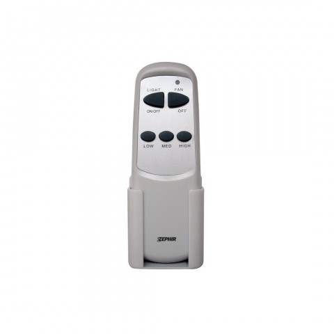 TELECOMANDO UNIVERSALE ZEPHIR ZFS1000 PER VENTILATORI DECORATIVI A SOFFITTO GRIGIO