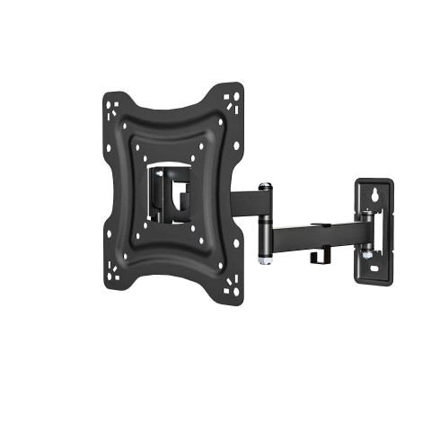 SUPPORTO / STAFFA UNIVERSALE ZEPHIR ZST003 3 SNODI PER INSTALLAZIONE TV A PARETE DA 17" A 42" NERO