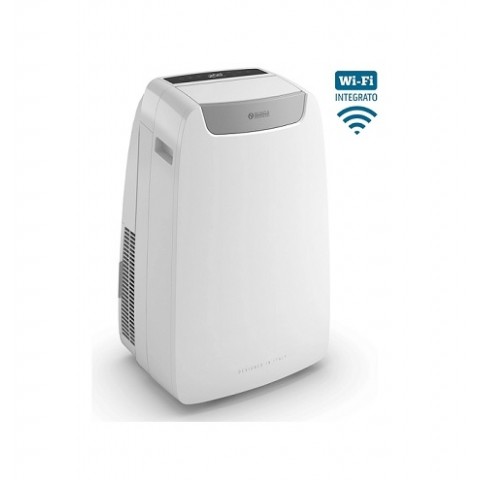 CLIMATIZZATORE / CONDIZIONATORE PORTATILE OLIMPIA SPLENDID 02139 DOLCECLIMA AIR PRO 14 HP WIFI RAFFRESCAMENTO RISCALDAMENTO VENTILAZIONE DEUMIDIFICATORE GAS R290 BIANCO CLASSE A