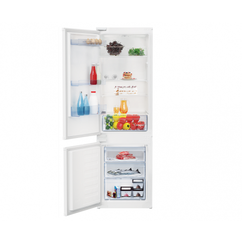 FRIGORIFERO BEKO BCSA285K4SN LH STATICO COMBINATO INCASSO 285 L 54 CM PROSMART INVERTER BIANCO CLASSE E
