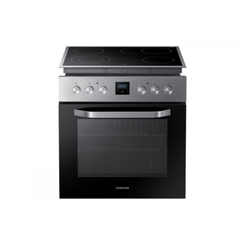 SET ELETTRODOMESTICI CUCINA FORNO ELETTRICO 69 L GRILL + PIANO COTTURA INDUZIONE 4 FUOCHI SAMSUNG INCASSO F-NB69R3300RS 60 CM INOX / NERO CLASSE A