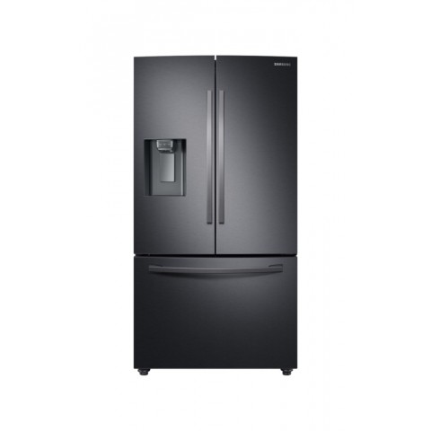 FRIGORIFERO SAMSUNG SIDE BY SIDE FRENCH DOOR RF23R62E3B1 90 CM 630 L NERO DISPENSER ACQUA E GHIACCIO NO FROST LIBERA INSTALLAZIONE CLASSE F
