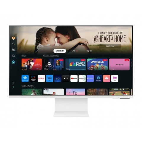 SMART MONITOR M8 - M80D SAMSUNG 32" LS32DM801UUXEN 4K UHD 4 MS HDMI HUB USB HDR10 BLUETOOTH ALTOPARLANTE WARM WHITE / BIANCO