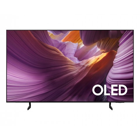 TV 55" SAMSUNG QE55S85FAU OLED S85F UHD 4K VISION AI SMART WIFI USB HDMI BLUETOOTH GRAPHITE BLACK