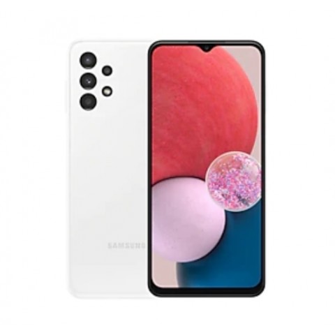 SMARTPHONE SAMSUNG GALAXY A13 SM A135F DUAL SIM 64 GB OCTA CORE 6.6" 4G LTE WIFI BLUETOOTH QUATTRO FOTOCAMERE BIANCO