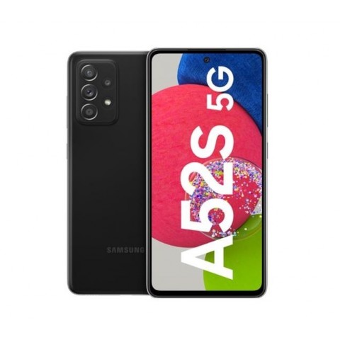 SMARTPHONE SAMSUNG GALAXY A52s 5G SM A528B 128 GB DUAL SIM OCTA CORE 6.5" SUPER AMOLED QUADRUPLA FOTOCAMERA AWESOME BLACK / NERO