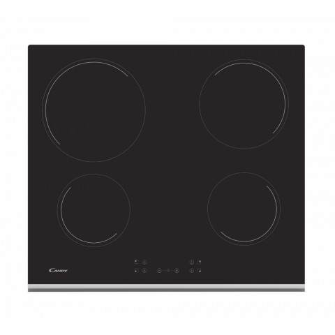 PIANO COTTURA CANDY CH64XB A INDUZIONE 60 CM 4 FUOCHI VETROCERAMICA NERO
