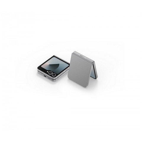 SMARTPHONE SAMSUNG GALAXY Z FLIP6 5G SM F741B 256 GB DUAL SIM 6.7" 50 + 12 MP OCTA CORE SILVER SHADOW