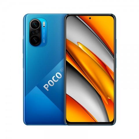 SMARTPHONE XIAOMI POCO F3 5G M2012K11AG 128 GB DUAL SIM 6.67" OCTA CORE FOTOCAMERA TRIPLA AI 48 MP OCEAN BLUE
