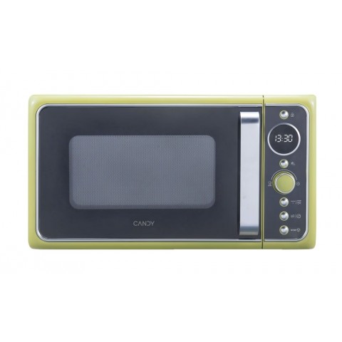 FORNO MICROONDE CANDY DIVO G20CG 20 L 700 W GRILL 6 LIVELLI DI POTENZA PROGRAMMI DI COTTURA AUTOMATICI LIBERA INSTALLAZIONE VERDE