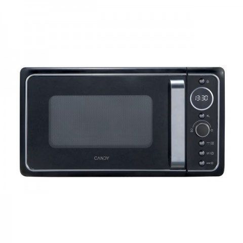 FORNO MICROONDE CANDY DIVO G20CMB 20 L 700 W GRILL 6 LIVELLI DI POTENZA PROGRAMMI DI COTTURA AUTOMATICI LIBERA INSTALLAZIONE NERO