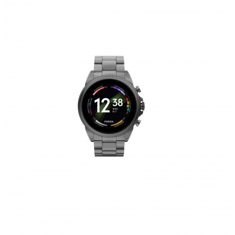 FOSSIL GEN 6 SMARTWATCH DW13F2 44 MM BLUETOOTH WIFI NFC GPS CASSA / CINTURINO INOX GREY / GRIGIO