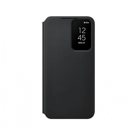 SAMSUNG GALAXY S22 SMART CLEAR VIEW COVER EF-ZS901CBEGEW / CUSTODIA A LIBRO PER CELLULARE NERO