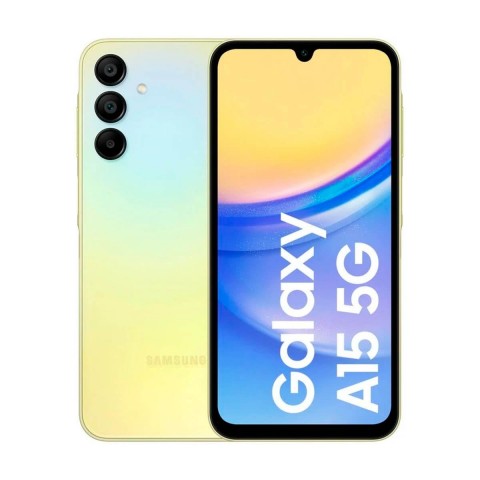 SMARTPHONE SAMSUNG GALAXY A15 5G SM A156B DUAL SIM 128 GB OCTA CORE 6.5" WIFI TRIPLA FOTOCAMERA 50 MP YELLOW / GIALLO