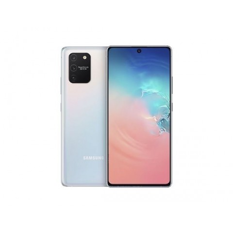 SMARTPHONE SAMSUNG GALAXY S10 LITE SM G770F 128 GB DUAL SIM 6.7" 4G LTE WIFI 48 + 12 + 5 MP OCTA CORE PRISM WHITE