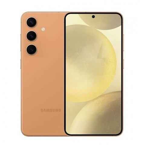 SMARTPHONE SAMSUNG GALAXY S24 5G SM S921B 256 GB DUAL SIM 6.2" TRIPLA FOTOCAMERA 50 MP DECA CORE SANDSTONE ORANGE / ARANCIONE