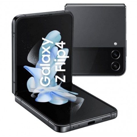 SMARTPHONE SAMSUNG GALAXY Z FLIP4 5G SM F721B 128 GB DUAL SIM 6.7" 12 + 12 MP OCTA CORE GRAPHITE / NERO
