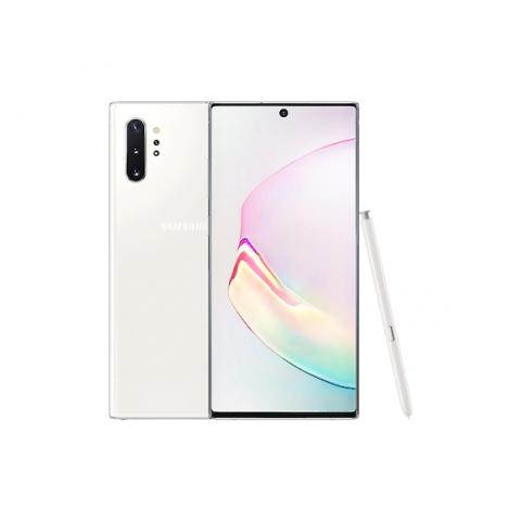 SMARTPHONE SAMSUNG GALAXY NOTE 10 PLUS SM N975F DUAL SIM 6.8" DYNAMIC AMOLED 256 GB OCTA CORE 4G LTE WIFI ANDROID AURA WHITE