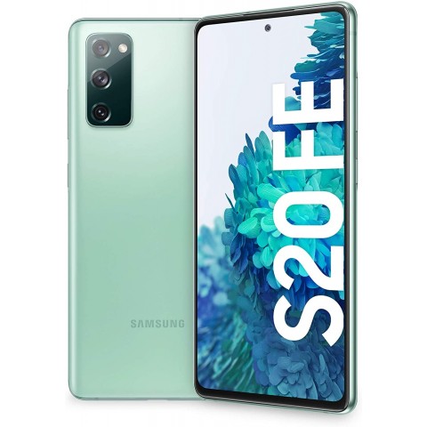 SMARTPHONE SAMSUNG GALAXY S20 FE SM G780F 128 GB DUAL SIM 6.5" 4G LTE TRIPLA FOTOCAMERA OCTA CORE CLOUD MINT / VERDE