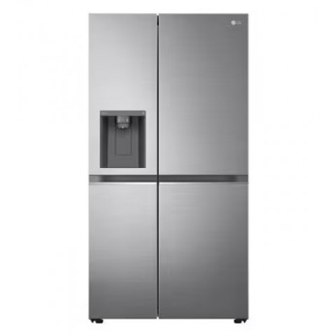 FRIGORIFERO LG SIDE BY SIDE GSLV71PZTD 635 L WIFI INVERTER NO FROST LIBERA INSTALLAZIONE DISPENSER ACQUA E GHIACCIO INOX CLASSE D