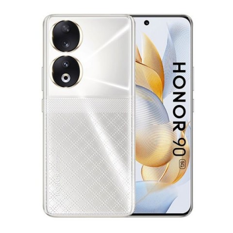 SMARTPHONE HONOR 90 5G REA NX9 512 GB DUAL SIM 6.7" OCTA CORE TRIPLA FOTOCAMERA 200 MP DIAMOND SILVER