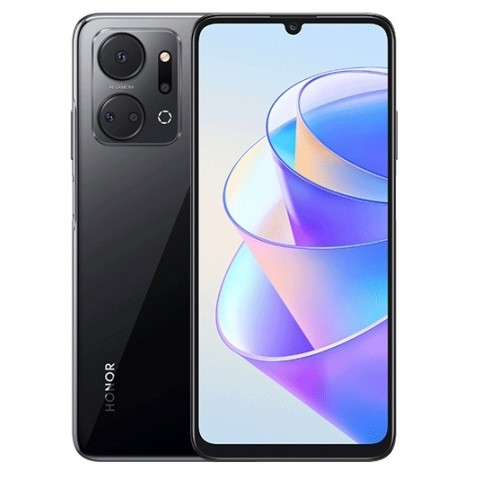 SMARTPHONE HONOR X7a RKY LX1 128 GB DUAL SIM 6.74" OCTA CORE 4G LTE QUAD CAMERA 50 MP MIDNIGHT BLACK / NERO