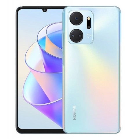 SMARTPHONE HONOR X7a RKY LX1 128 GB DUAL SIM 6.74" OCTA CORE 4G LTE QUAD CAMERA 50 MP TITANIUM SILVER