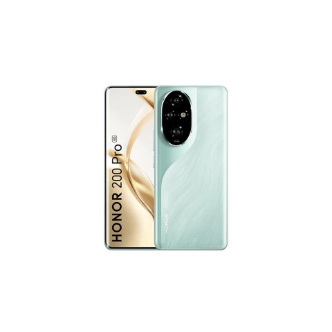 SMARTPHONE HONOR 200 PRO 5G ELP NX9 512 GB DUAL SIM 6.78" OCTA CORE TRIPLA FOTOCAMERA 50 MP OCEAN CYAN / VERDE