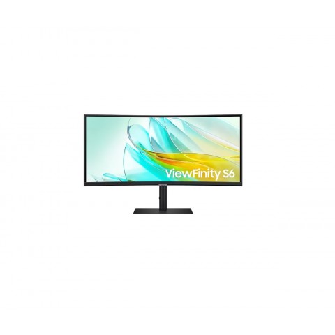 MONITOR HRM VIEWFINITY S6 - S65UC 34" SAMSUNG LS34C652UAUXEN ULTRA WQHD CURVO 5 MS HDR10 HDMI HUB USB ALTOPARLANTI INTEGRATI