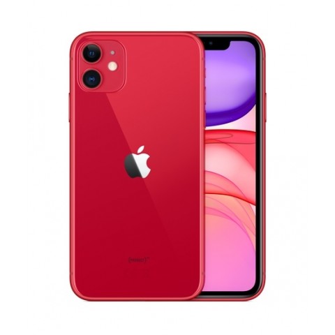 SMARTPHONE APPLE IPHONE 11 128 GB DUAL SIM 6.1" 4G LTE A13 ESA CORE IOS 13 12 MP (PRODUCT)RED / ROSSO