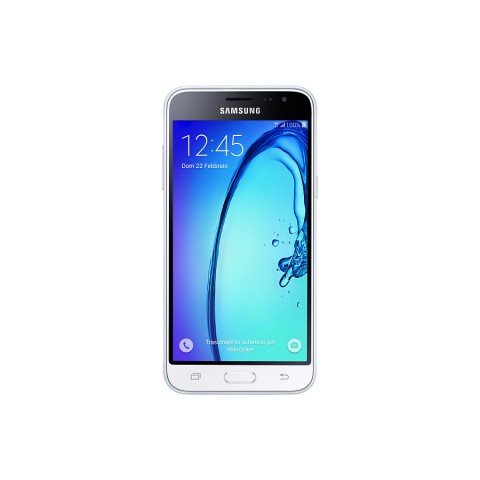 SMARTPHONE SAMSUNG GALAXY J3 (2016) SM J320F 5" SUPER AMOLED 8 GB QUAD CORE 4G LTE WIFI BLUETOOTH 8 MP ANDROID BIANCO