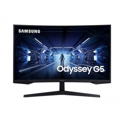 MONITOR GAMING ODYSSEY G5 - G55T 32" SAMSUNG LC32G55TQBUXEN CURVO WQHD 144 HZ 1 MS HDR HDMI