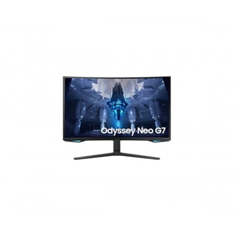 MONITOR GAMING ODYSSEY NEO G7 G75NB 32" SAMSUNG LS32BG750NUXEN UHD CURVO 165 HZ 1 MS HDR HDMI HUB USB