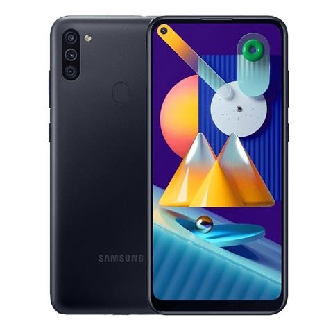 SMARTPHONE SAMSUNG GALAXY M11 SM M115 32 GB DUAL SIM 6.4" 4G LTE WIFI TRIPLA FOTOCAMERA OCTA CORE NERO