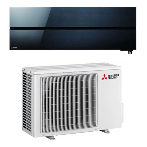 CLIMATIZZATORE / CONDIZIONATORE MITSUBISHI MONOSPLIT MUZ-EF25VG + MSZ-LN25VG2B 9000 BTU GAS R32 INVERTER WIFI NERO CLASSE A+++