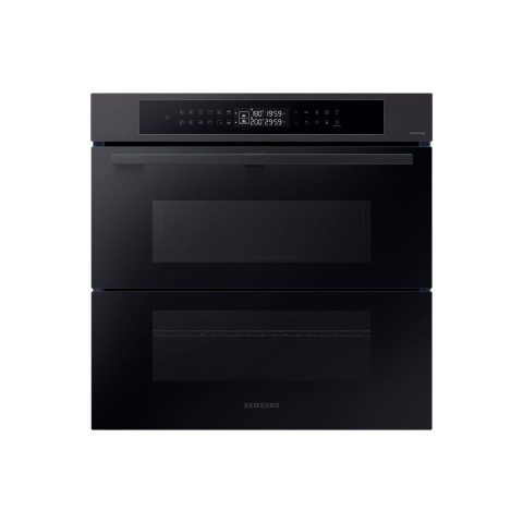 FORNO SAMSUNG INCASSO NV7B4340UBB 60 CM 76 L DUAL COOK FLEX SERIE 4 DOPPIA PORTA VAPORE GRILL WIFI DISPLAY LED NERO CLASSE A+