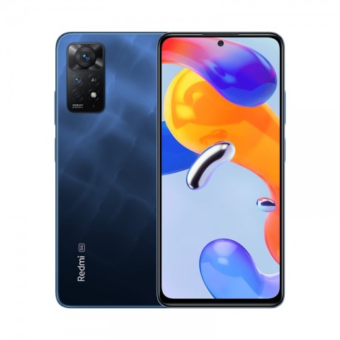 SMARTPHONE XIAOMI REDMI NOTE 11 PRO 5G 2201116SG 8 GB + 128 GB DUAL SIM 6.67" OCTA CORE 108 MP ATLANTIC BLUE