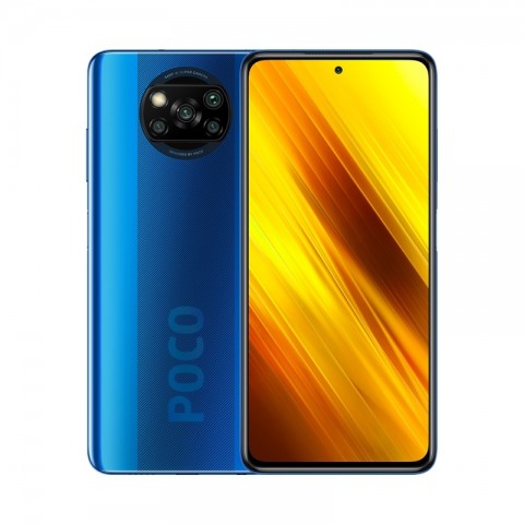 SMARTPHONE XIAOMI POCO X3 NFC M2007J20CG 128 GB DUAL SIM 6.67" 4G LTE OCTA CORE 64 MP COBALT BLUE