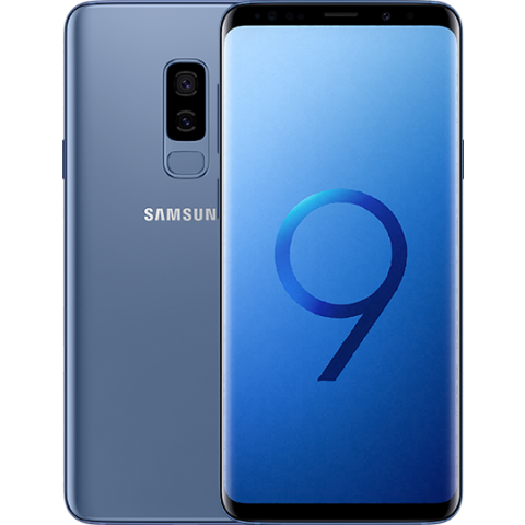 SMARTPHONE SAMSUNG GALAXY S9 PLUS SM G965F DUAL SIM 64 GB 4G LTE WIFI DOPPIA FOTOCAMERA 12 MP + 12 MP OCTA CORE 6.2" QUAD HD+ SUPER AMOLED CORAL BLUE